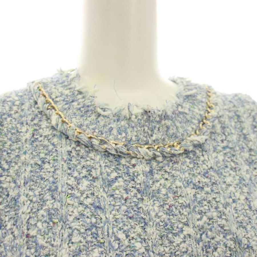 CHANEL（シャネル） CHANEL uniform ツイードワンピース 半袖 ひざ丈 5