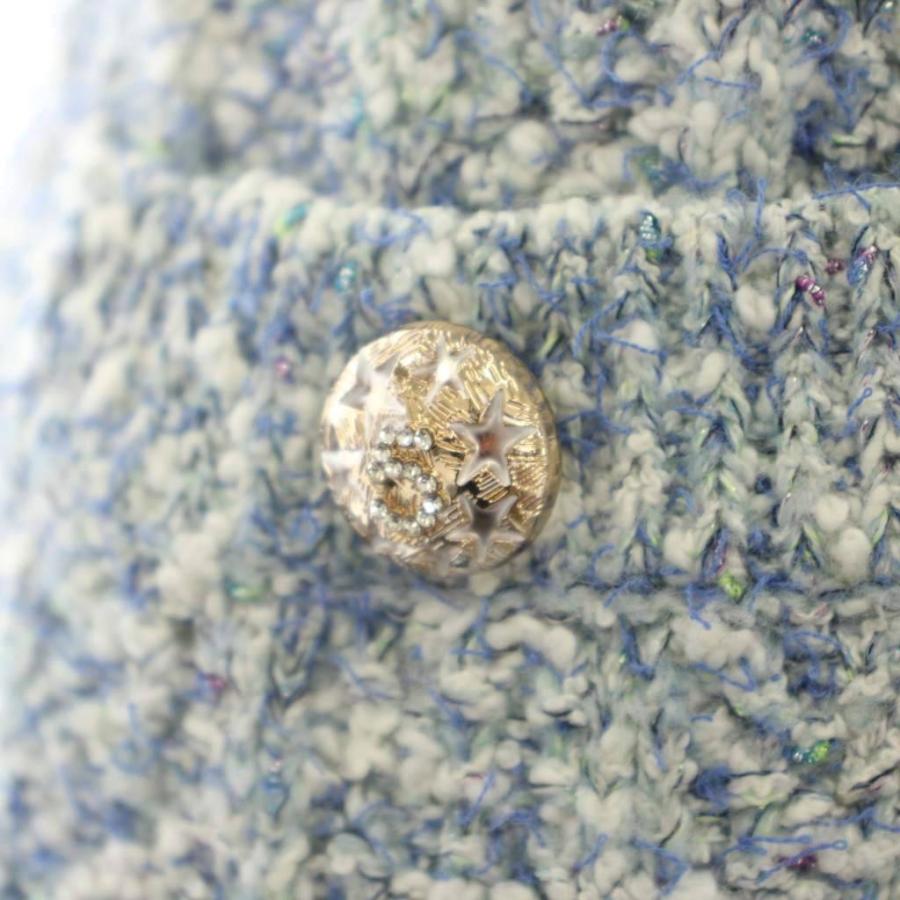 CHANEL（シャネル） CHANEL uniform ツイードワンピース 半袖 ひざ丈 5