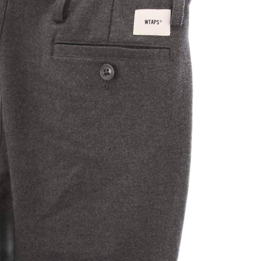 ダブルタップス TUCK TROUSERS RAPO TWILL PANT タックトラウザーズラ