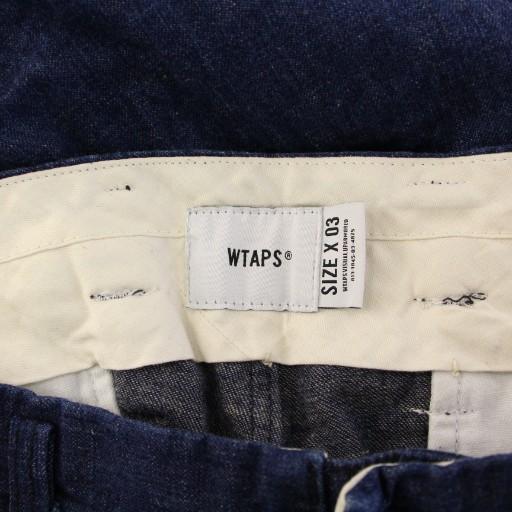 ダブルタップス WTAPS TUCK 02 TROUSERS タック02トラウザーズ デニム