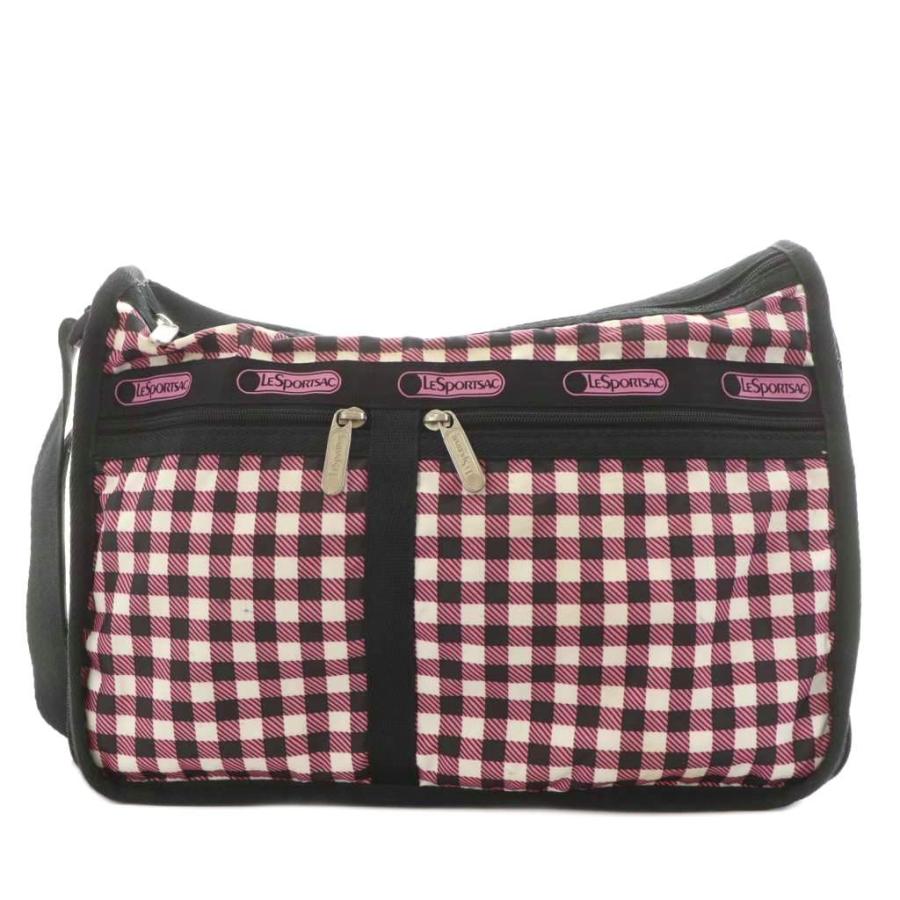 レスポートサック　ショルダーバッグ　パズルチェック柄 LeSportsac（レスポートサック） ショルダーバッグ チェック柄