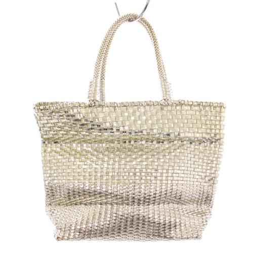 ✨未使用級✨アンテプリマ ワイヤーバッグ ハンドバッグ シルバーゴールド ANTEPRIMA（アンテプリマ） ワイヤーバッグ ハンドバッグ ポーチ付き