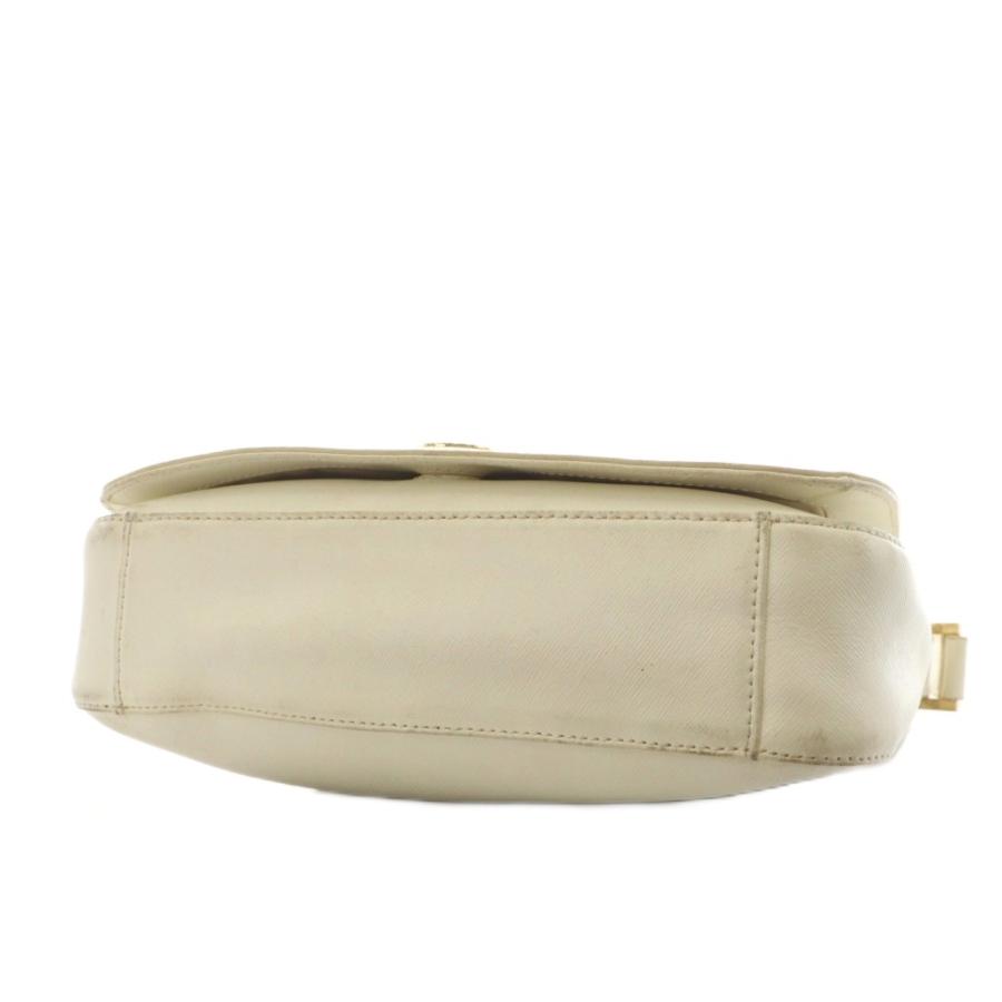 TORY BURCH（トリーバーチ） ショルダーバッグ ロゴ レザー 白