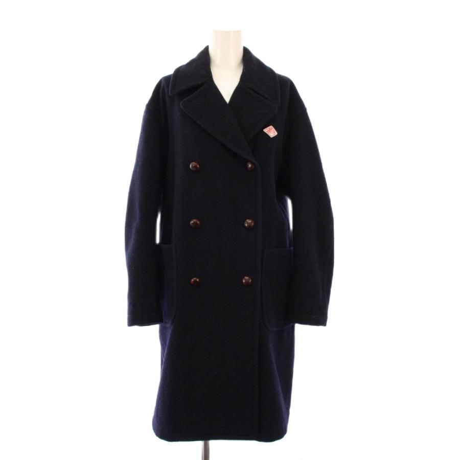 ダントン DANTON ダブルクロスダブルボタンコート ピーコート Pコート