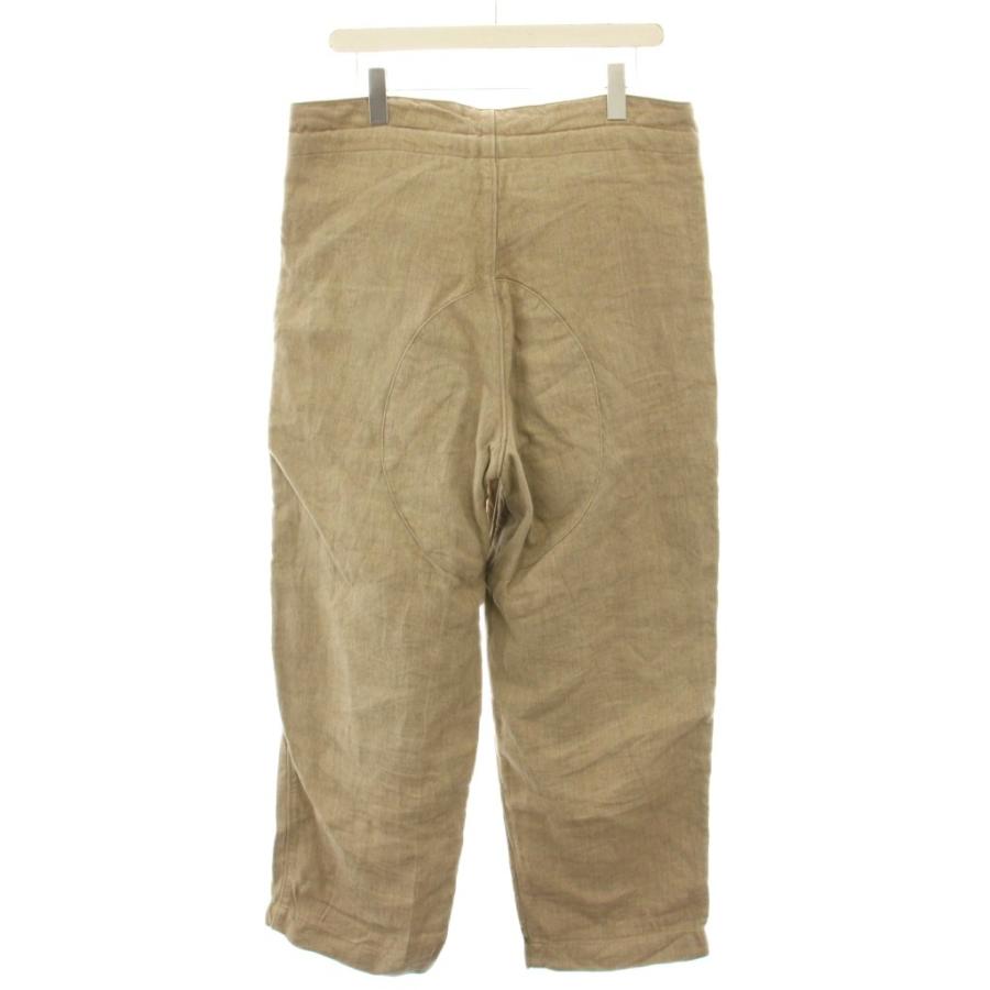 【中古】シュス sus-sous トラウザーズ MK-1 TROUSERS MK-1 リネンパンツ 麻 5 ベージュ 07-SS01003 /YT メンズ シュス sus-sous トラウザーズ MK-1 TROUSERS リネンパンツ 麻 5