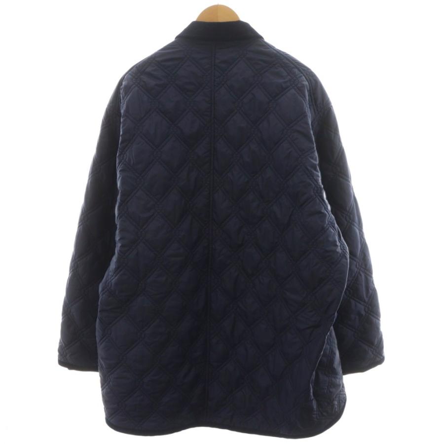 【中古】ビームス フェンスキルトジャケット FENCE QUILT JACKET キルティングジャケット 中綿ジャケット L 紺 BEAMS（ビームス） BEAMS SSZ フェンスキルトジャケット FENCE QUILT