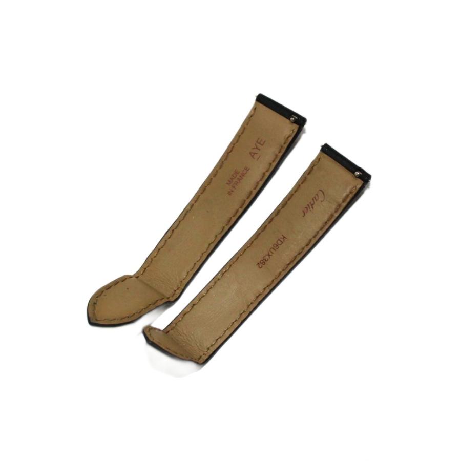 カルティエ Cartier タンク ソロ レザー 時計ベルト 黒 /KH ■OH その他 | Cartier | 01