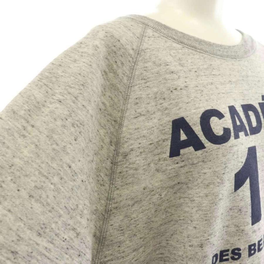 イエナ IENA 23AW ACADEMIEスウェット トレーナー ロゴ プリント