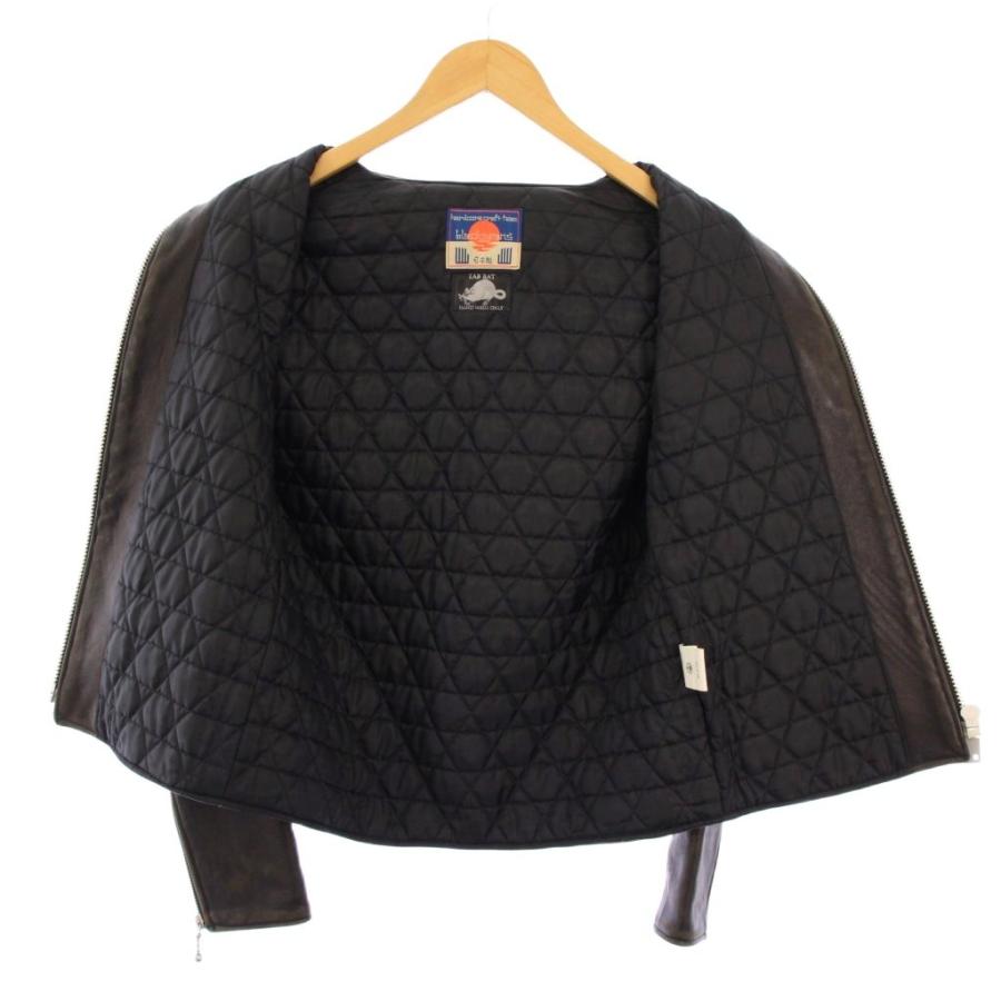 ブラックミーンズ LABRAT コラボ レザージャケット Mサイズ ブラウン ブラックミーンズ LABRAT コラボ レザージャケット Mサイズ ブラウン