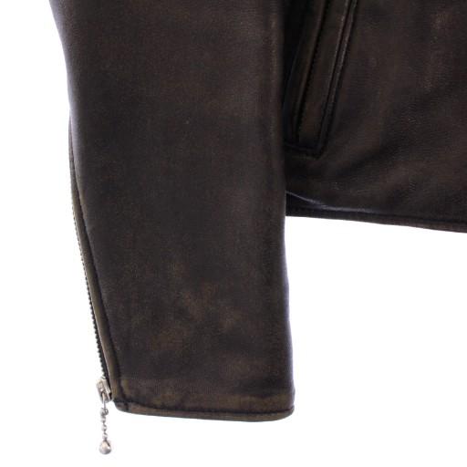 ブラックミーンズ blackmeans LABRAT シングルライダースジャケット 革