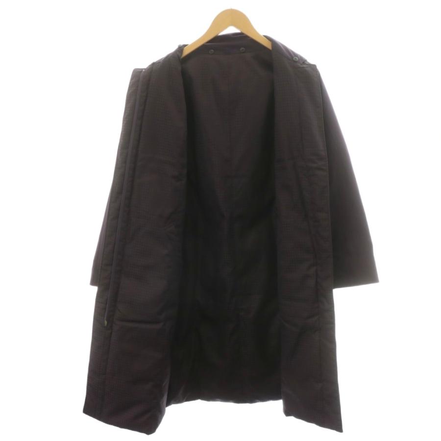 アクアスキュータム AQUASCUTUM ダウンコート ロング丈 チェック柄 