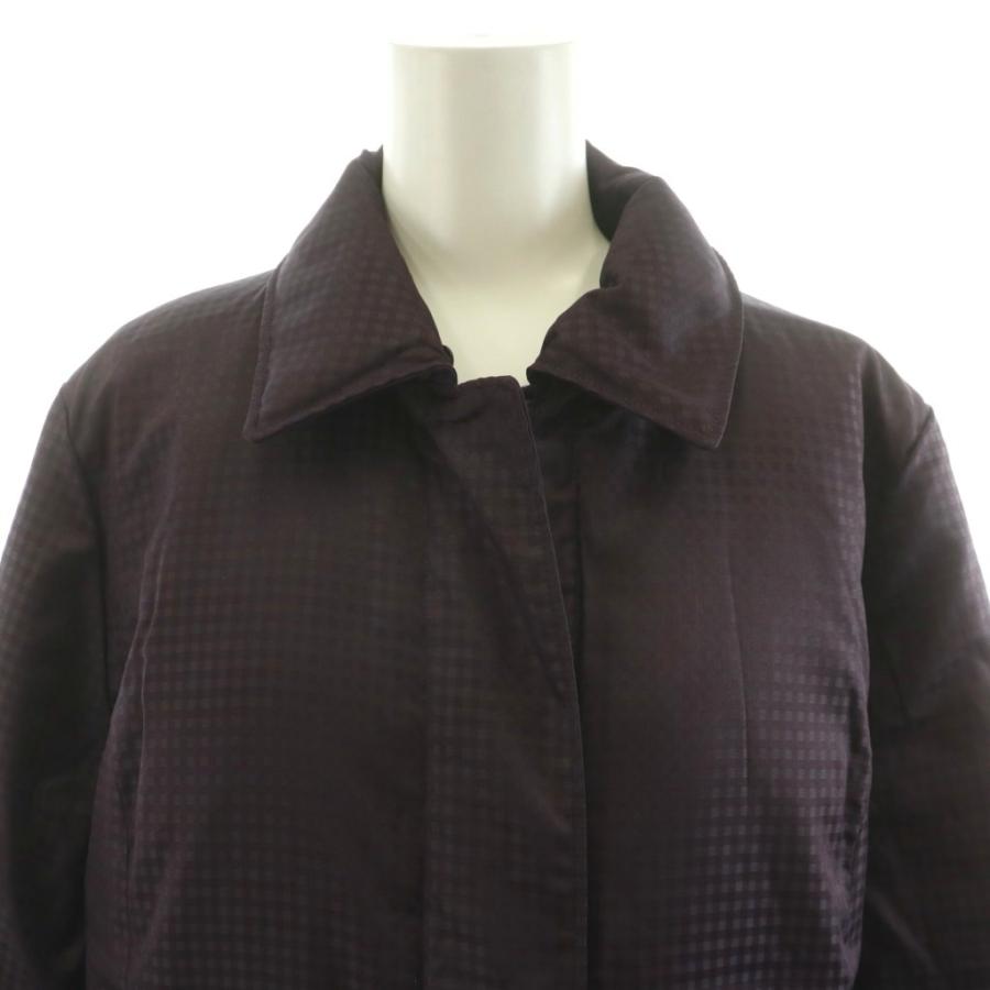 アクアスキュータム AQUASCUTUM ダウンコート ロング丈 チェック柄 