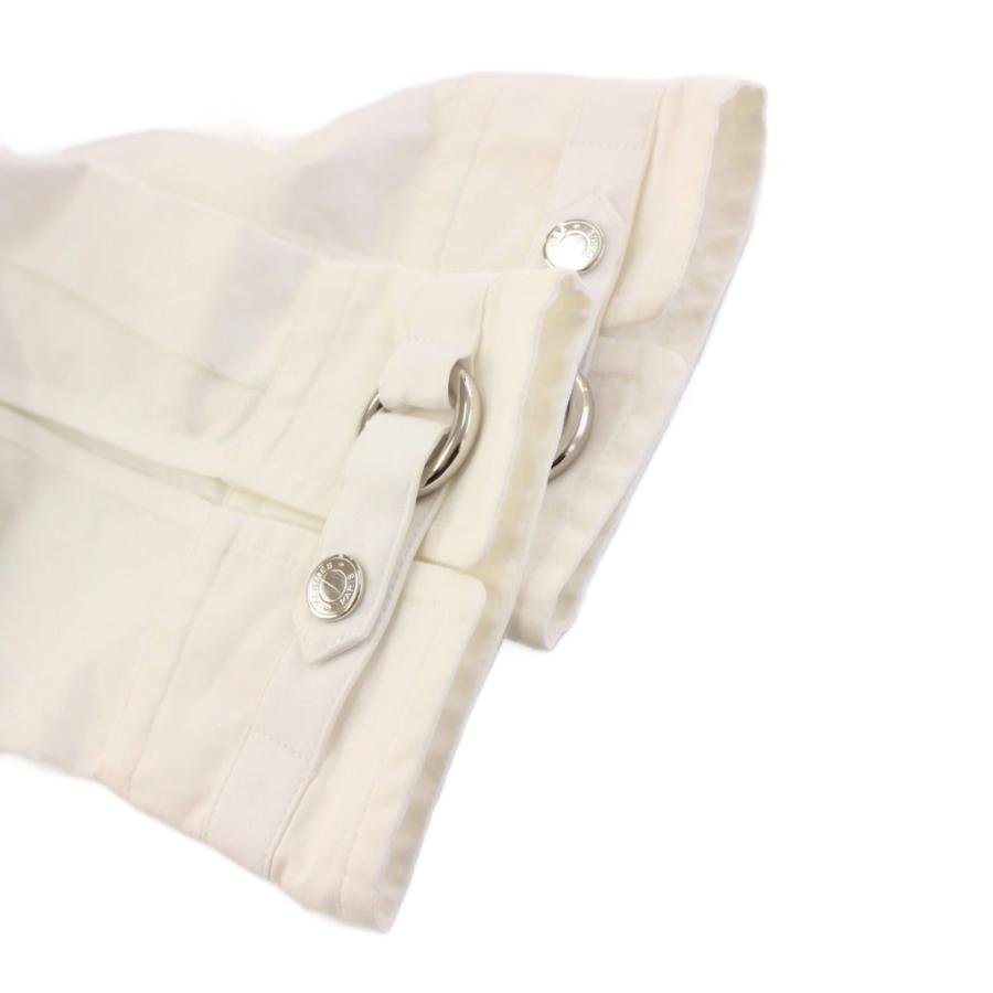 HERMES（エルメス） ジップアップシャツ ブラウス 長袖 セリエボタン