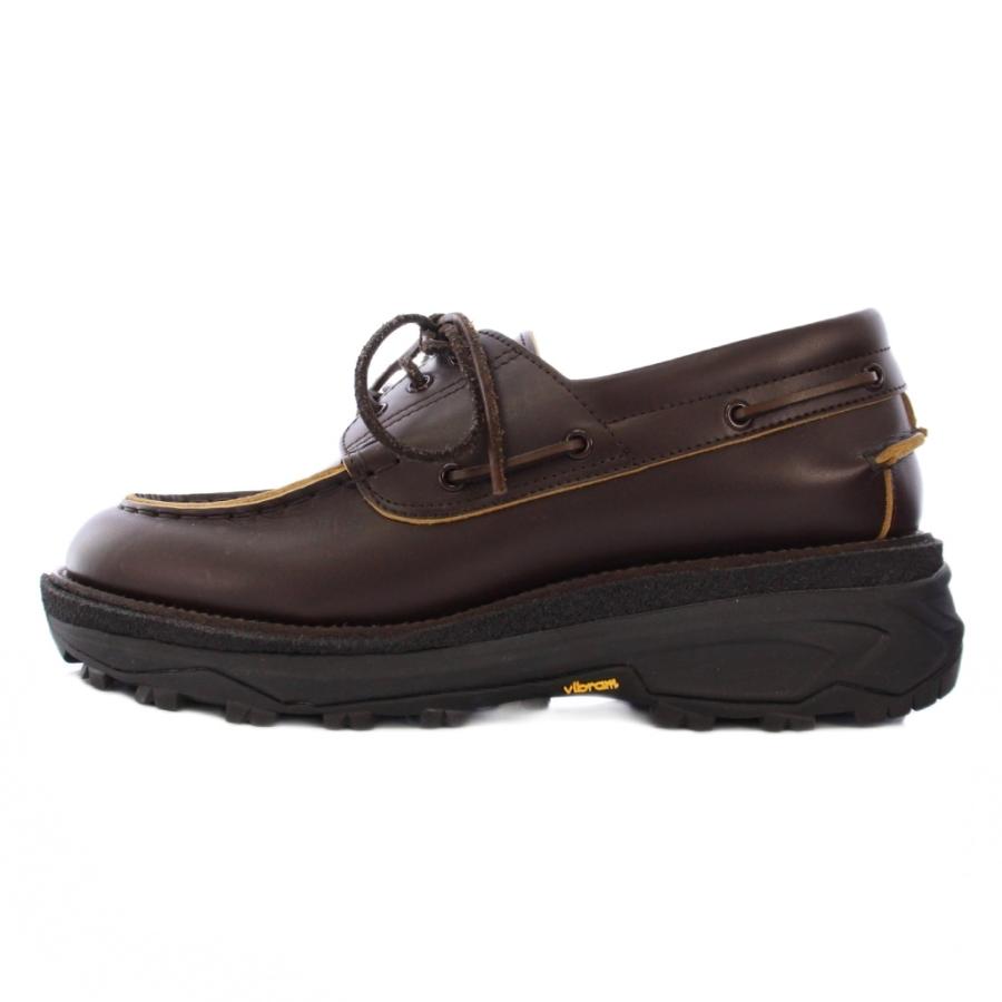 靴 sacai 25SS Boat Shoes サカイ sacai 25SS Boat Shoes ボートシューズ レースアップ レザー
