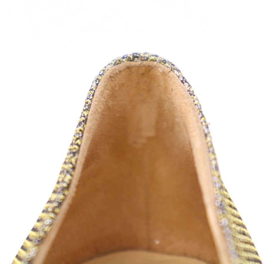 【中古】ジミーチュウ JIMMY CHOO パンプス ポインテッドトゥ ハイヒール ラメ 36 シルバーカラー /BB レディース ジミーチュウ JIMMY CHOO パンプス ポインテッドトゥ ハイヒール ラメ