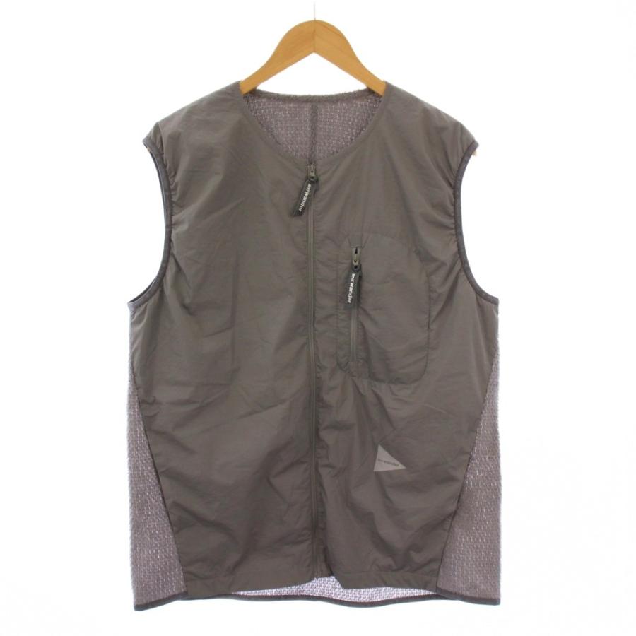and wander（アンドワンダー） and wander alpha direct vest アルファ