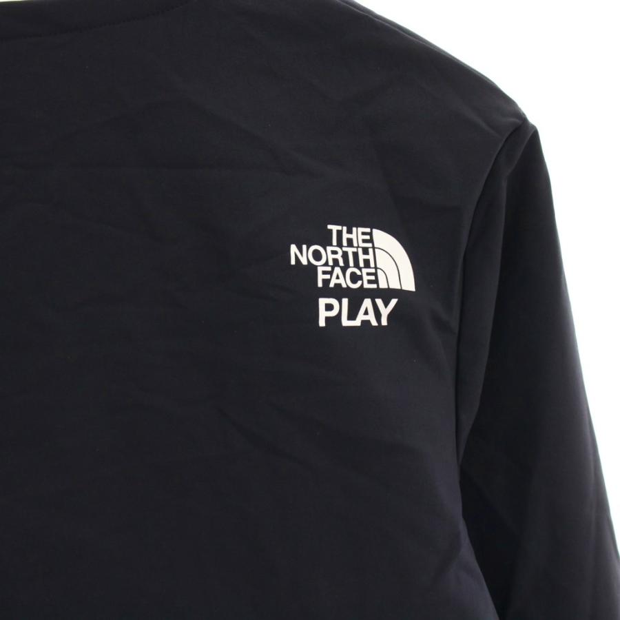 【中古】ザノースフェイス THE NORTH FACE PLAY アルパインライトカーディガン ノーカラージャケット S 紺 ネイビー THE NORTH FACE（ザ ノースフェイス） THE NORTH FACE PLAY アルパイン