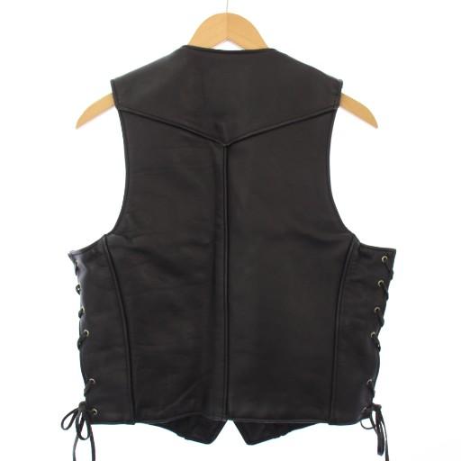 クロノス　ブラック ベスト NO ID.（ノーアイディー） ベスト ジレ 「NO ID.」2-Way Vest / 2
