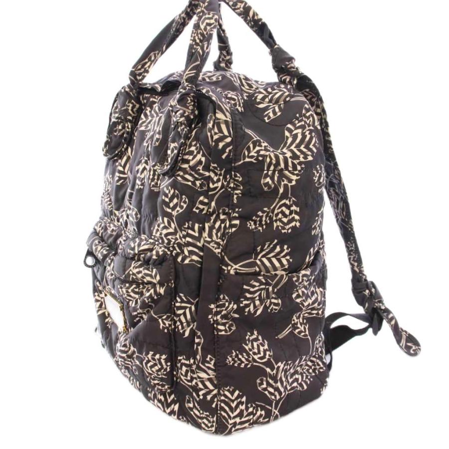 極美品 マークジェイコブス リュック 花柄 ビックロゴ MARC BY MARC JACOBS（マーク バイ マーク ジェイコブス） リュック