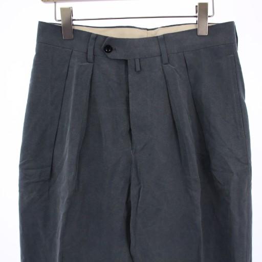 ニート NEAT CELLULOSE NIDOM WIDE スラックスパンツ ボタンフライ 44