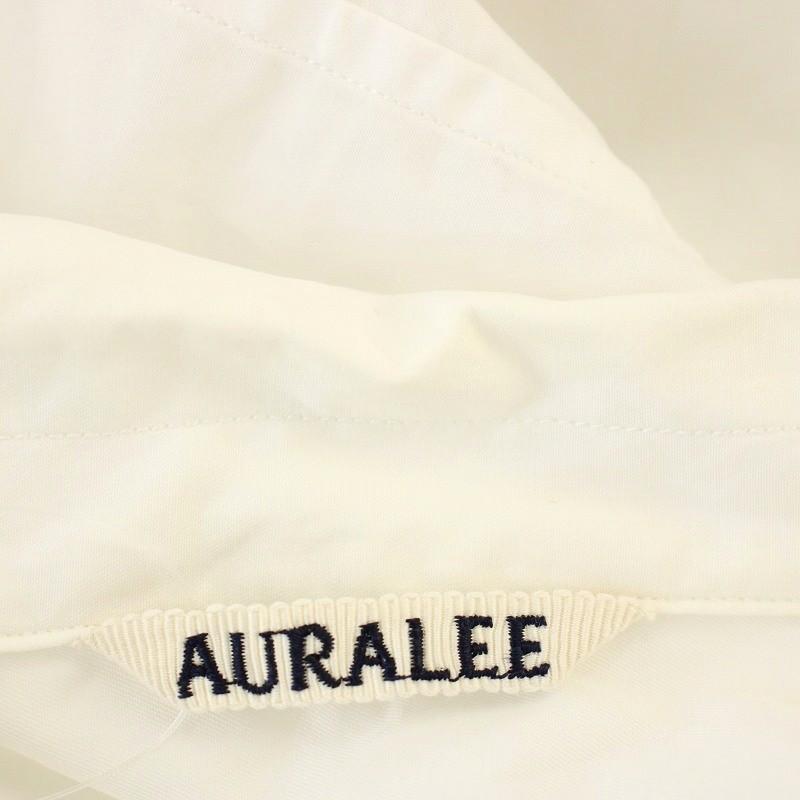 オーラリー AURALEE 23SS WASHED FINX TWILL BIG HALF SLEEVED SHIRT