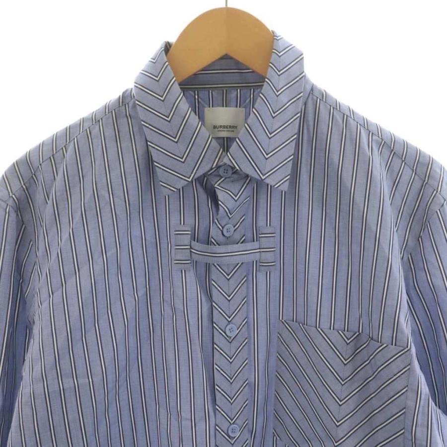 BURBERRY（バーバリー） シャツ 長袖 ストライプ柄 ネクタイ付き