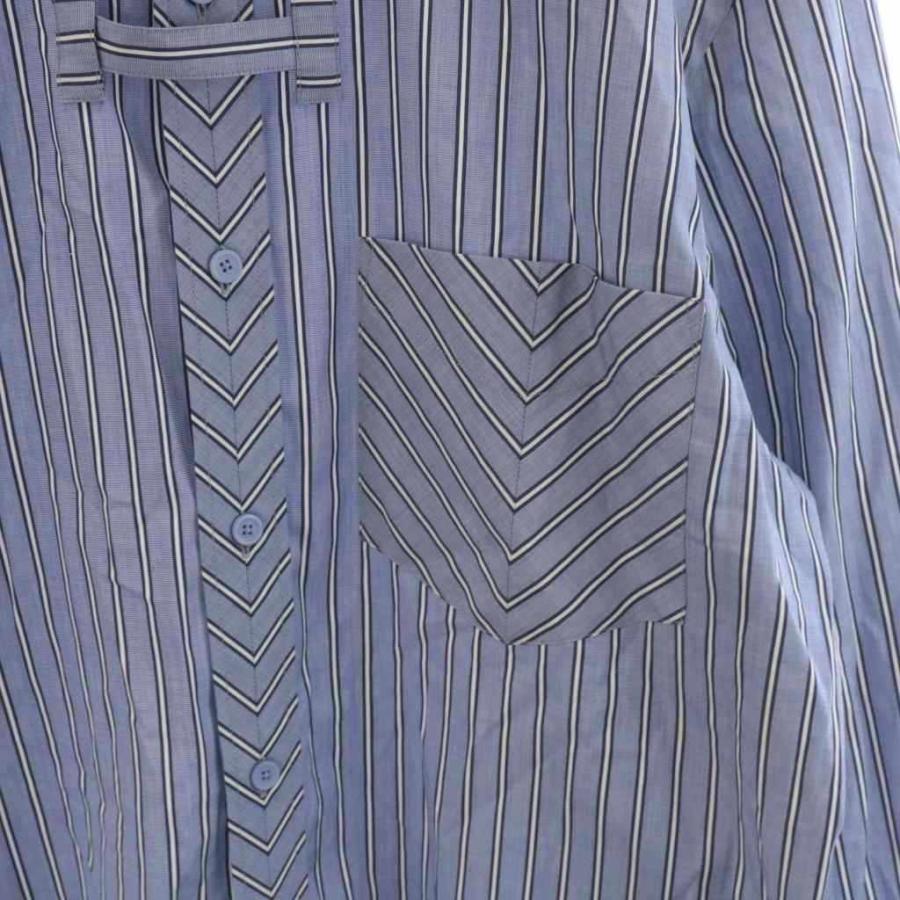 BURBERRY（バーバリー） シャツ 長袖 ストライプ柄 ネクタイ付き