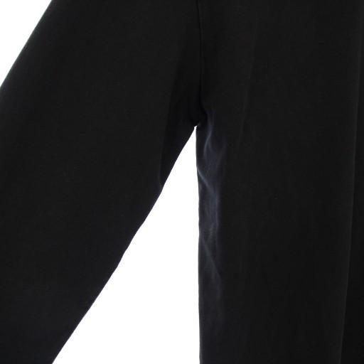 ザロウ THE ROW Tシャツ ロンT 長袖 クルーネック ストレッチ 無地 黒