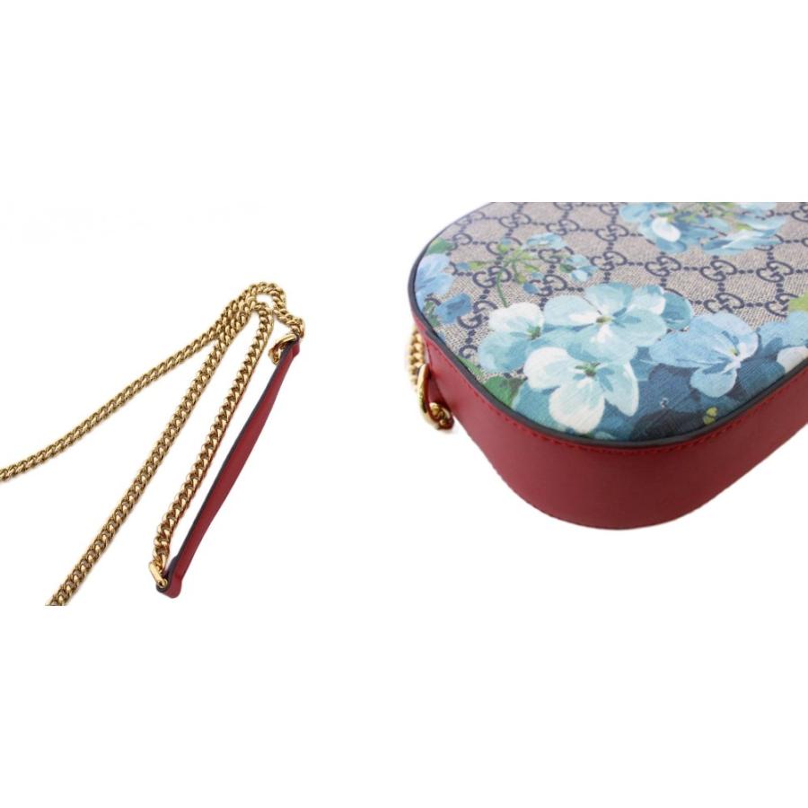 【中古】グッチ GUCCI GGブルームス スプリーム チェーンショルダーバッグ ベージュ 赤 546313 /KH ■OH レディース GUCCI（グッチ） GUCCI GGブルームス スプリーム チェーンショルダー