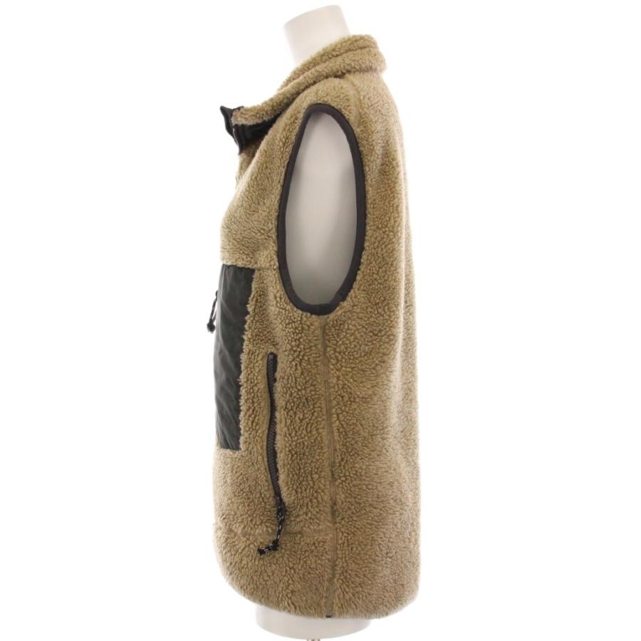 【中古】ドゥーズィエムクラス DEUXIEME CLASSE ボアベスト フリース ジップアップ ベージュ カーキ 19010500702010 ドゥーズィエムクラス DEUXIEME CLASSE ボアベスト フリース ジップ