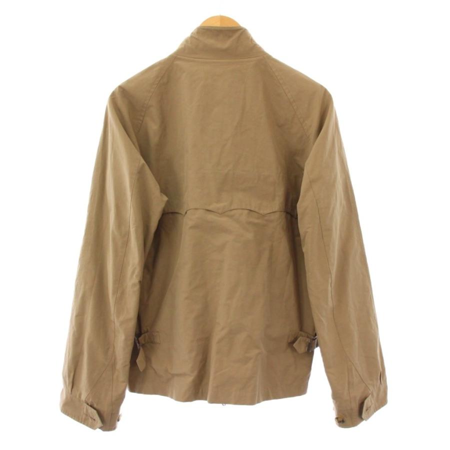 BARACUTA ベージュ スタンドカラー ジャケット BARACUTA（バラクータ） コットンタイプライター スタンドカラー