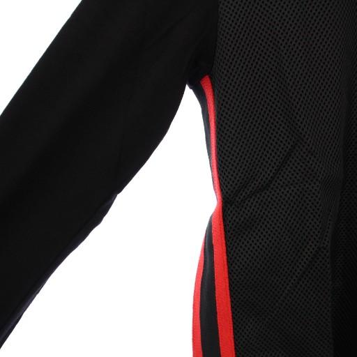 【中古】コムデギャルソン AD2004 Dark Romance期 メッシュ切替タートルネックカットソー 長袖 ストレッチ 黒 コムデギャルソン AD2004 Dark Romance期 メッシュ切替タートルネック