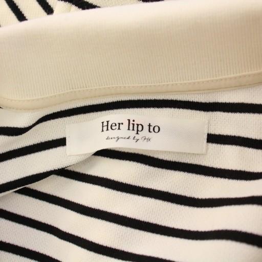 ハーリップトゥ フレンチスリーブポロロングワンピース ノースリーブ