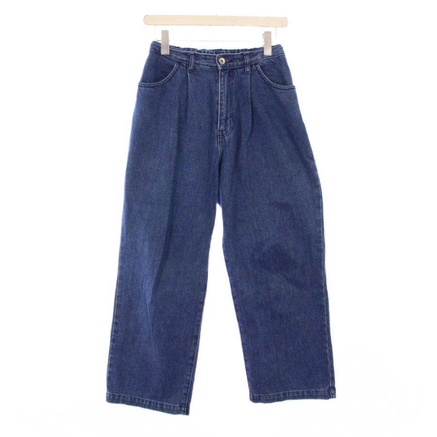 ダントン DANTON デニムパンツ ジーンズ ワイド タック ジップフライ