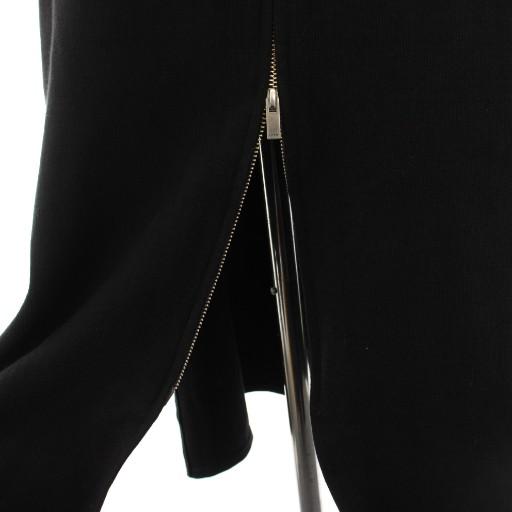 【中古】アメリヴィンテージ レイヤードライクスウェットドレス ワンピース 長袖 S 黒 0224205620380 レディース アメリヴィンテージ 24AW レイヤードライクスウェットドレス