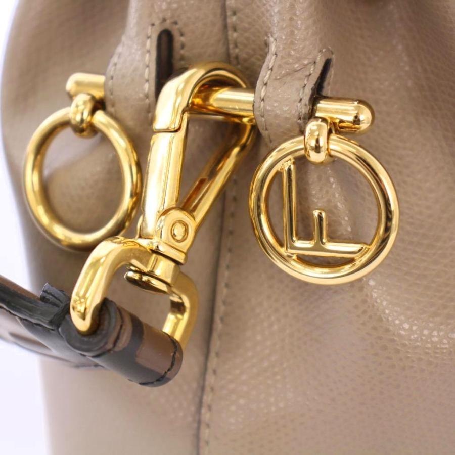 FENDI（フェンディ） モントレゾール ミニ ハンドバッグ レザー