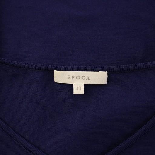 エポカ EPOCA ニット Vネック 半袖 フレンチスリーブ ストレッチ
