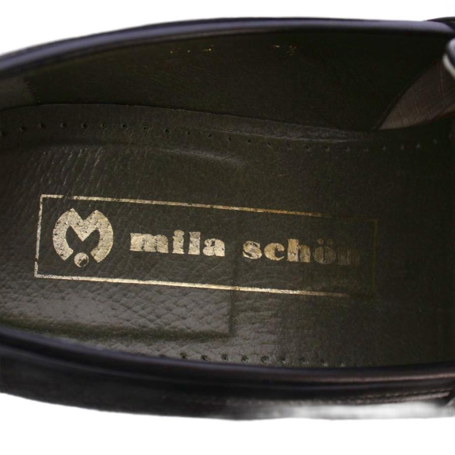 ミラショーン mila schon ローファー モカシン ローヒール スエード 