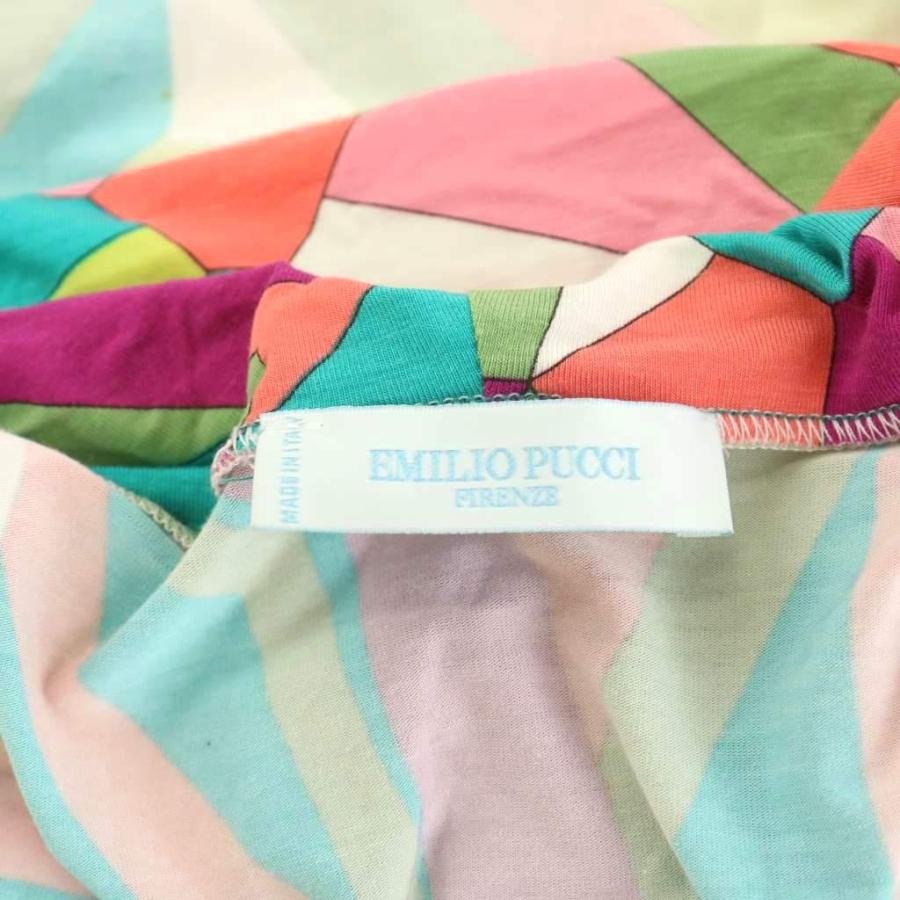 エミリオプッチ EMILIO PUCCI カットソー ノースリーブ タートルネック