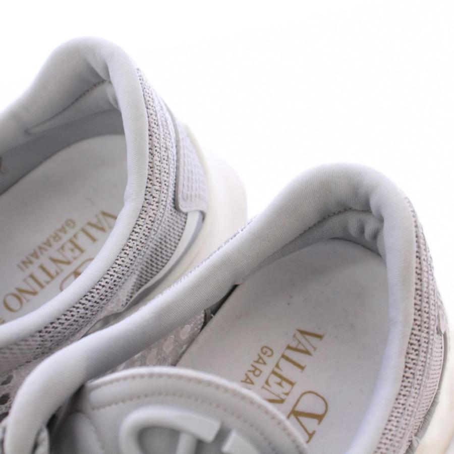 【中古】ヴァレンティノ ガラヴァーニ 24SS Urban Actress ローカットスニーカー シューズ 厚底 メッシュ 37 グレー ヴァレンティノ ガラヴァーニ VALENTINO GARAVANI 24SS Urban Actress