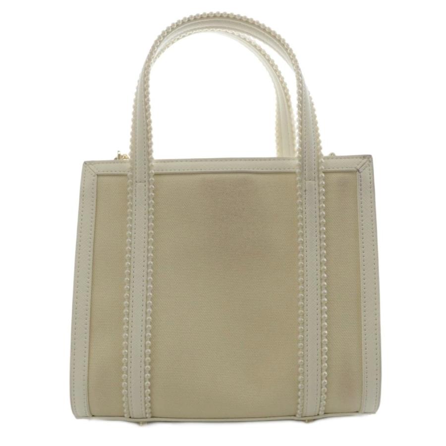 セルフォード CELFORD パールトリミングキャンバスコンビバッグ