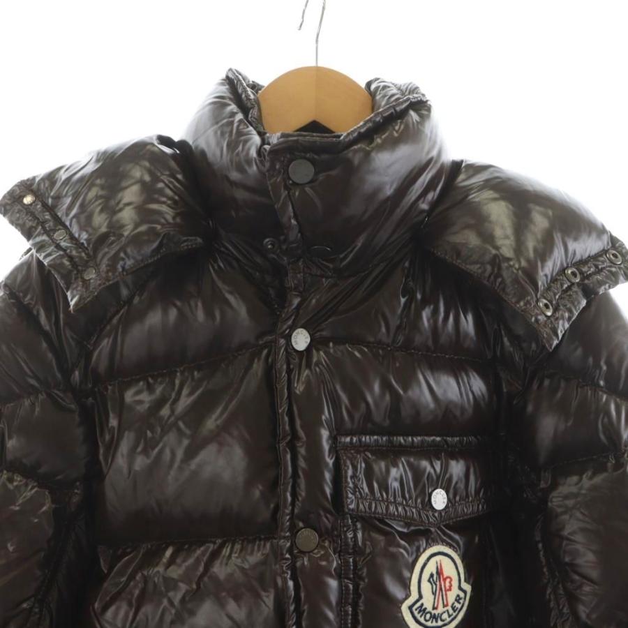 美品　モンクレール　MONCLER K2 デカロゴ　ワッペン　サイズ0 ブラック モンクレールMONCLER k2