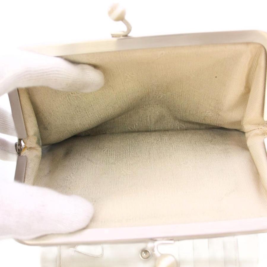 agnes b. アニエスベー ウォレット 二つ折り財布 がま口 レザー 牛革