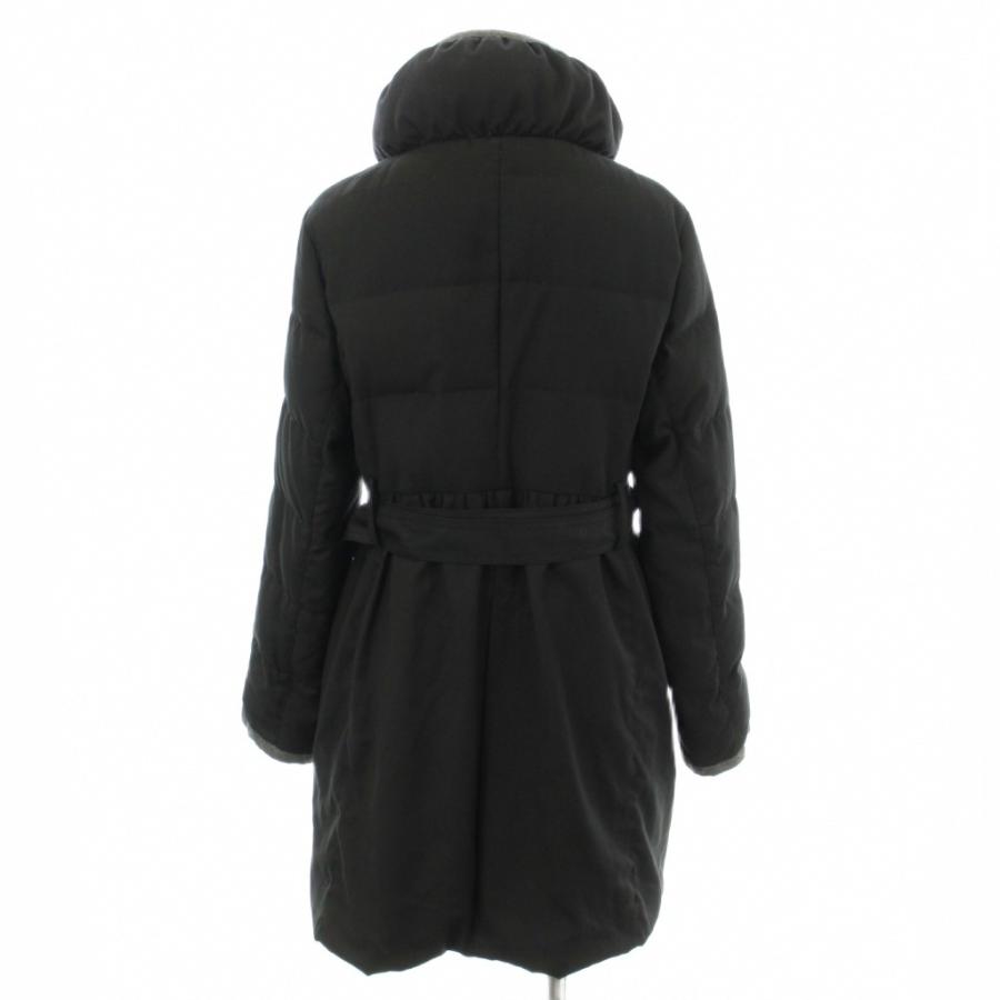 【ion】美品✨PLST プラステ　ロングダウンコート　ファー　ブラック プラステ PLST ダウンコート ロング ジャケット ブルゾン スタンド