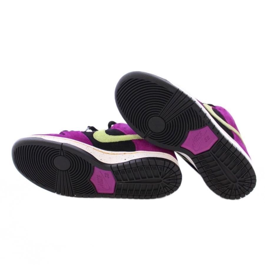 【中古】未使用品 ナイキ エスビー ダンクローレッドプラム スニーカー US7 25cm 紫 パープル 黒 ブラック タグ付き 未使用品 ナイキ エスビー NIKE SB Dunk Low Red Plum ダンクロー