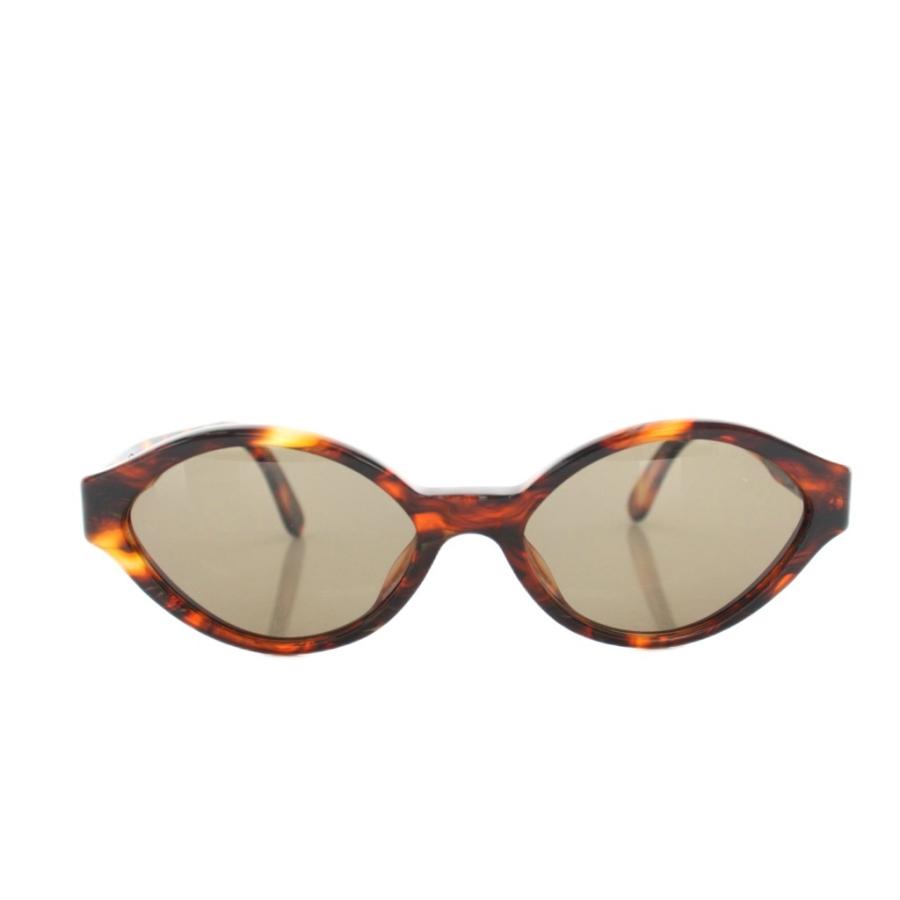 CHANEL シャネル サングラス 眼鏡 オーバル べっ甲柄 セルフレーム  