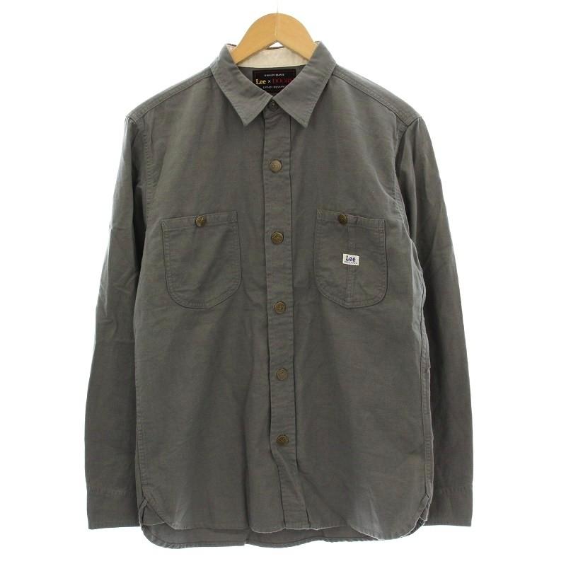Lee（リー） アーバンリサーチ DOORS コラボ シャツ ウール混 長袖 L