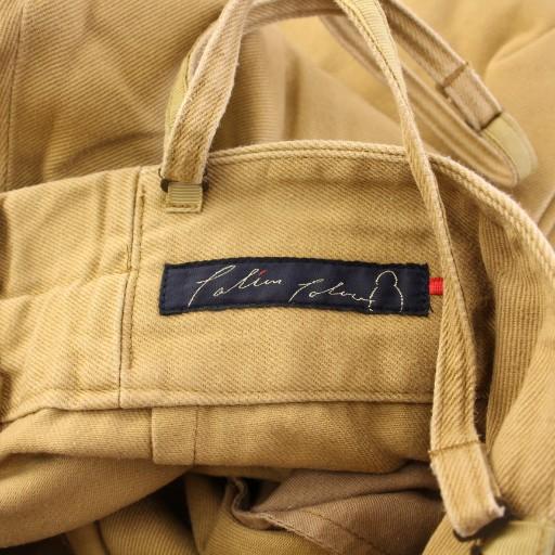 パラスパレス Pallas Palace サロペット ワイドパンツ タック ジップ