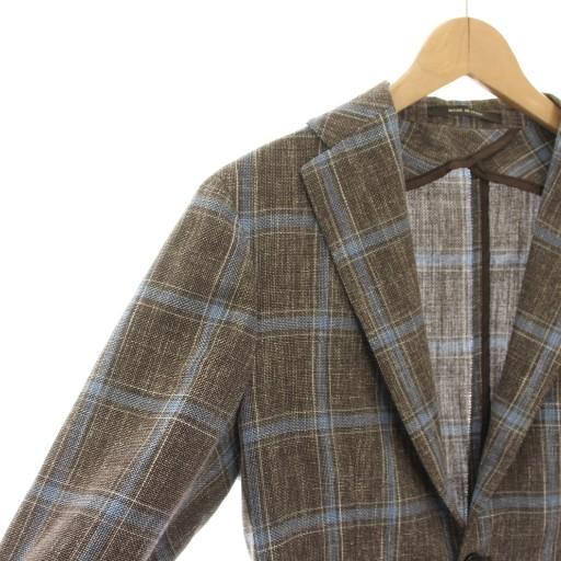 タリアトーレ TAGLIATORE テーラードジャケット シングル チェック柄