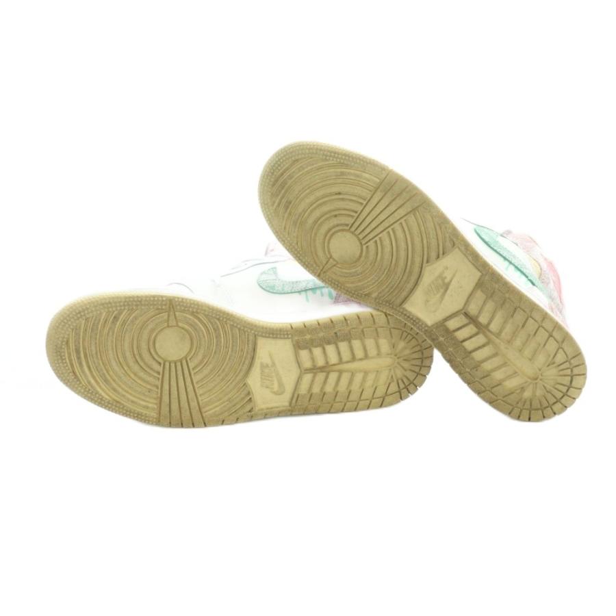 NIKE（ナイキ） NIKE GS AIR JORDAN 1 MID PAINT DRIP エアジョーダン